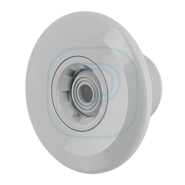 Buse de refoulement Multiflow à visser Prestige - Béton - Blanc